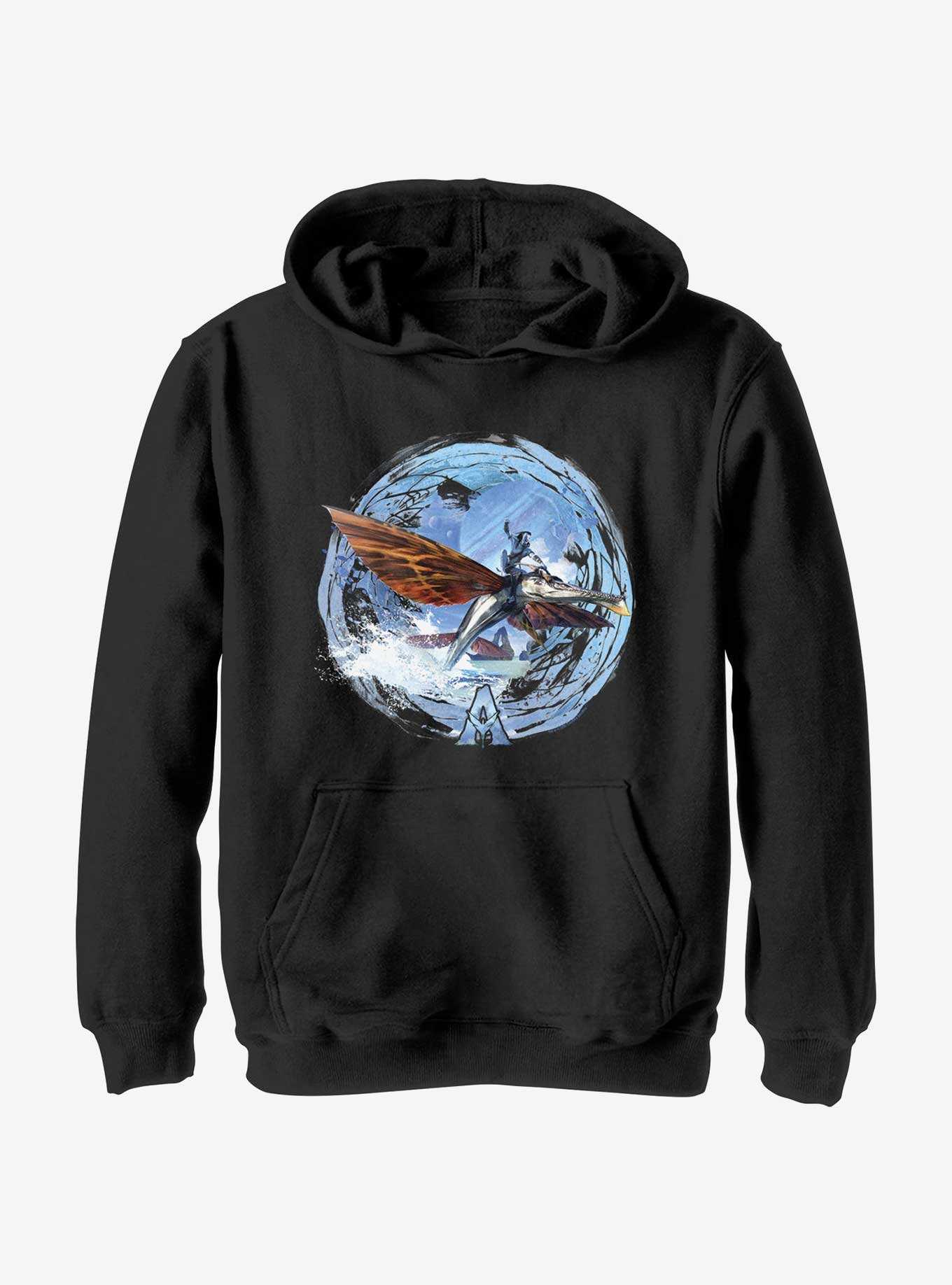 Avatar: The Way Of The Water Watercolor Lock Up Youth Hoodie, , hi-res