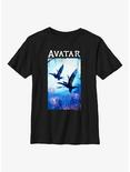 Avatar: The Way Of The Water Aerial Banshee Youth T-Shirt, BLACK, hi-res