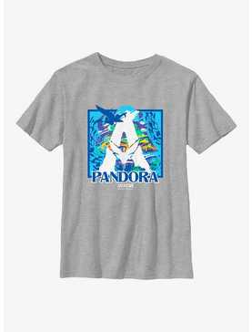 Avatar: The Way Of The Water Pandora Logo Youth T-Shirt, , hi-res
