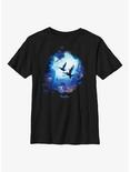 Avatar: The Way Of The Water Pandora Moon Youth T-Shirt, BLACK, hi-res
