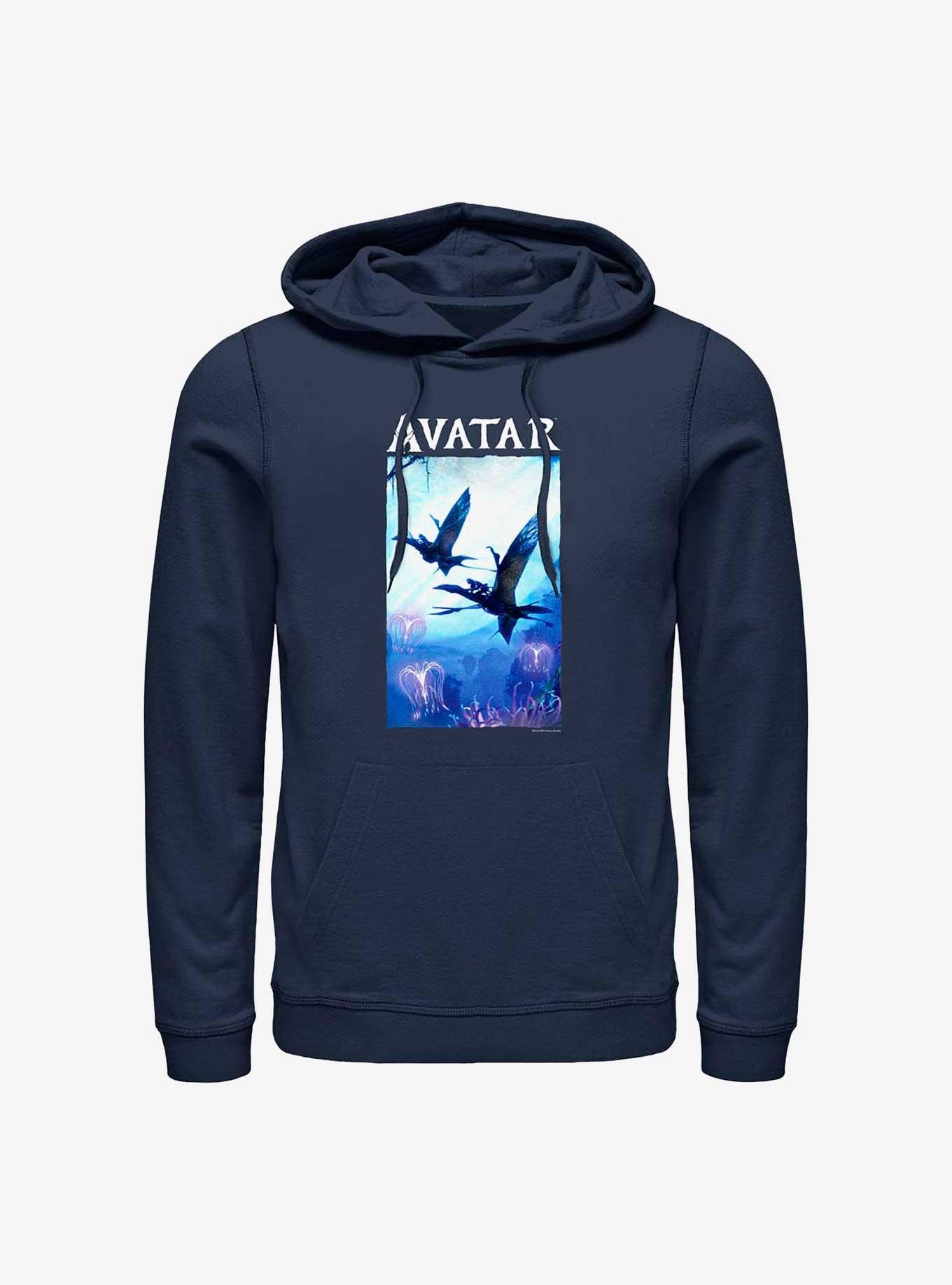 Avatar: The Way Of The Water Aerial Banshee Hoodie, NAVY, hi-res