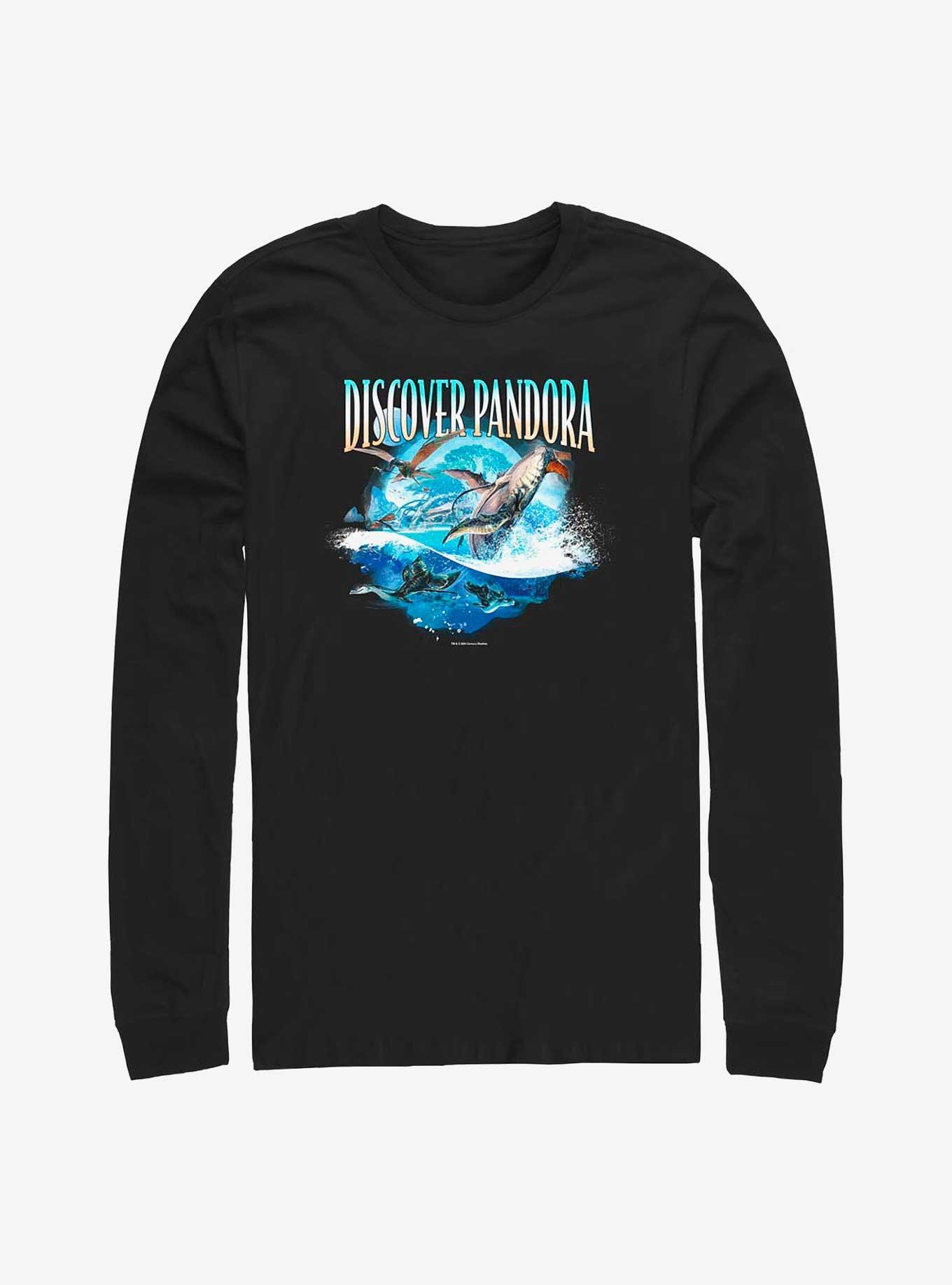 Avatar: The Way Of The Discover Pandora Ocean Long-Sleeve T-Shirt, BLACK, hi-res