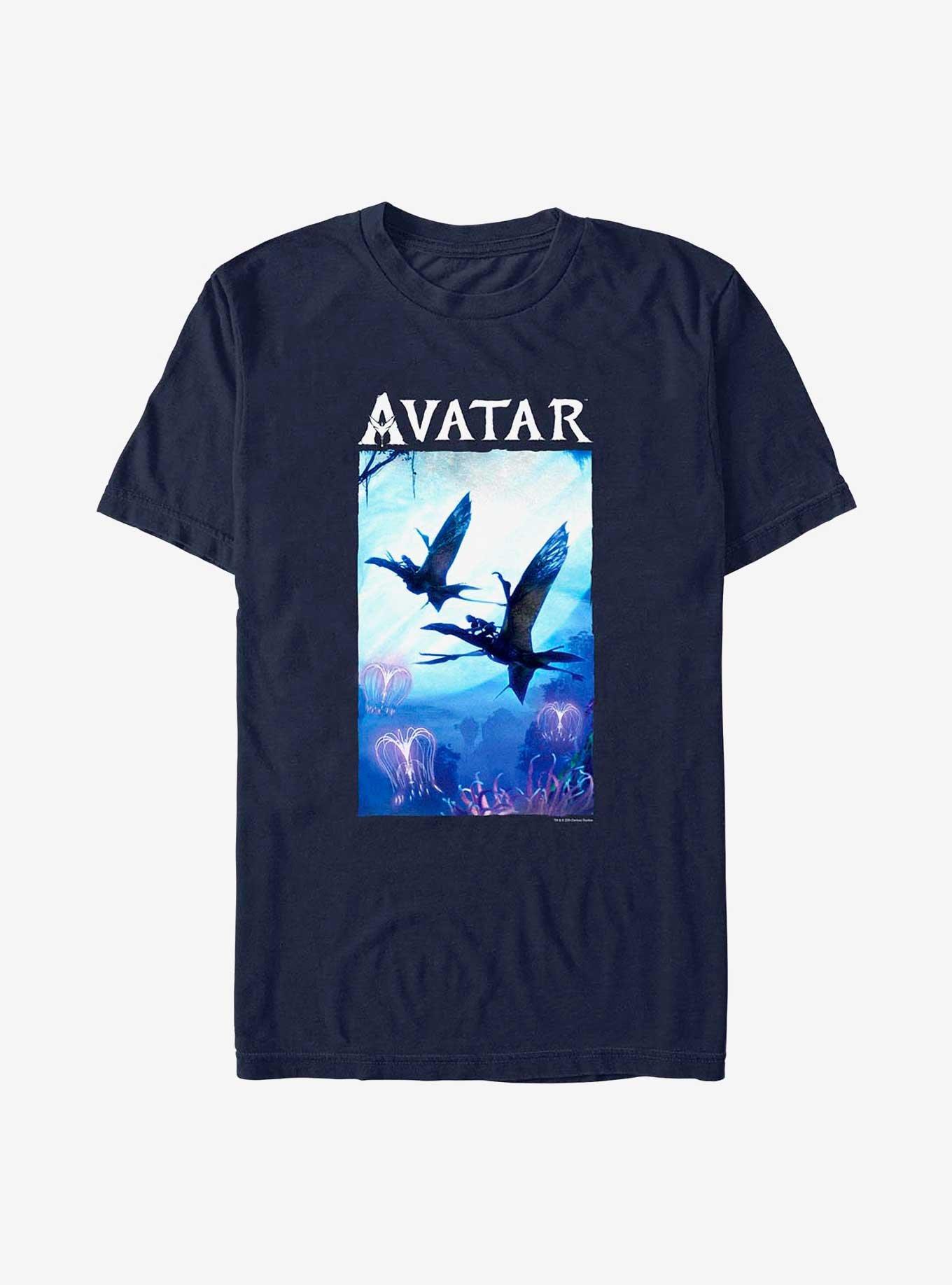 Avatar: The Way Of The Water Aerial Banshee T-Shirt, NAVY, hi-res