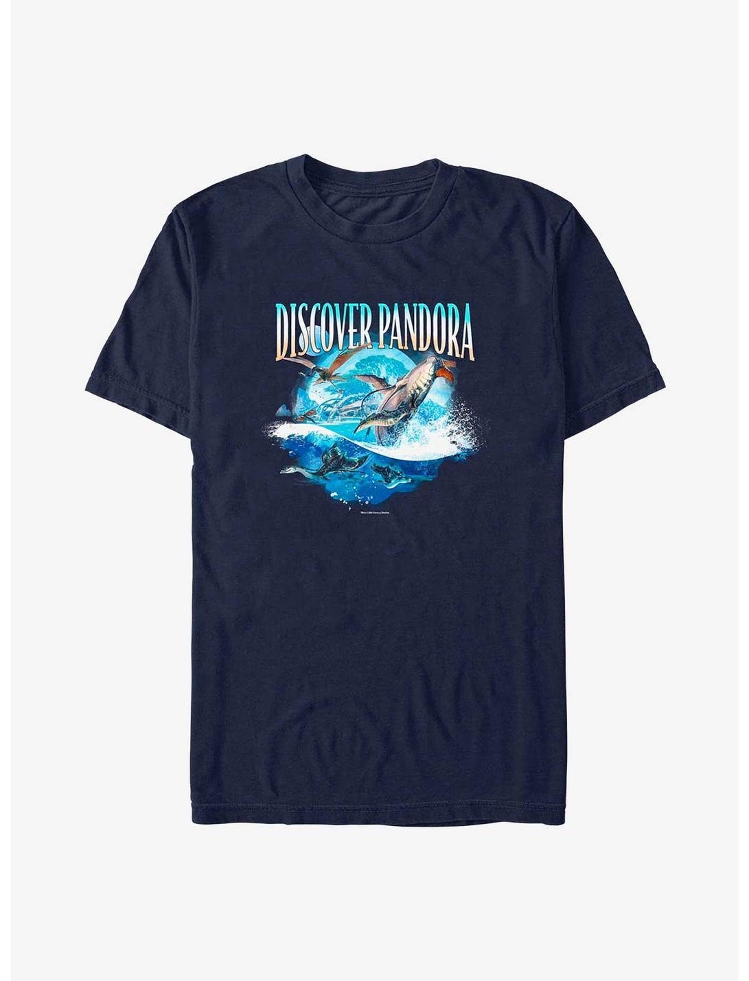 Avatar: The Way Of The Discover Pandora Ocean T-Shirt, NAVY, hi-res