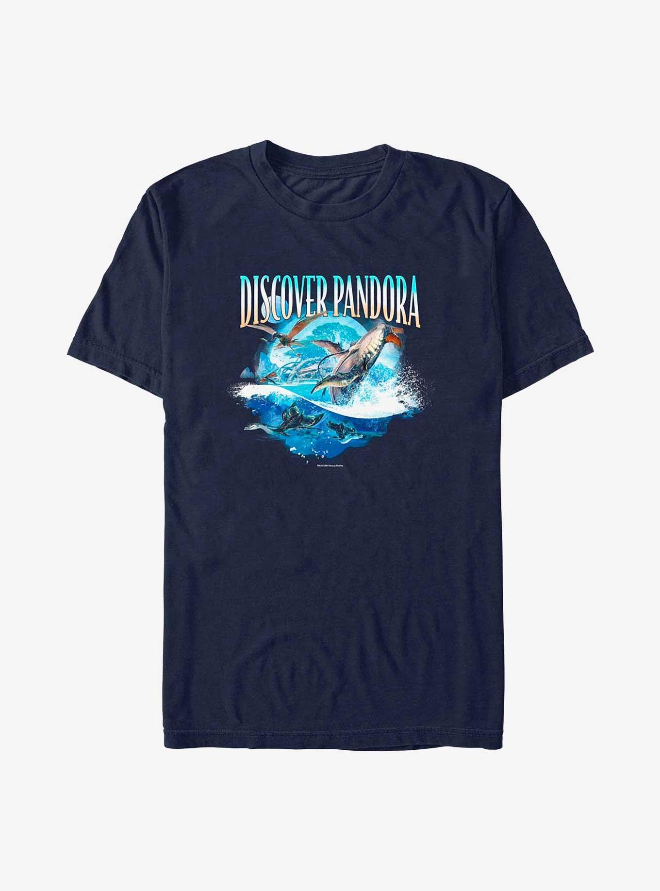 Avatar: The Way Of The Discover Pandora Ocean T-Shirt, NAVY, hi-res