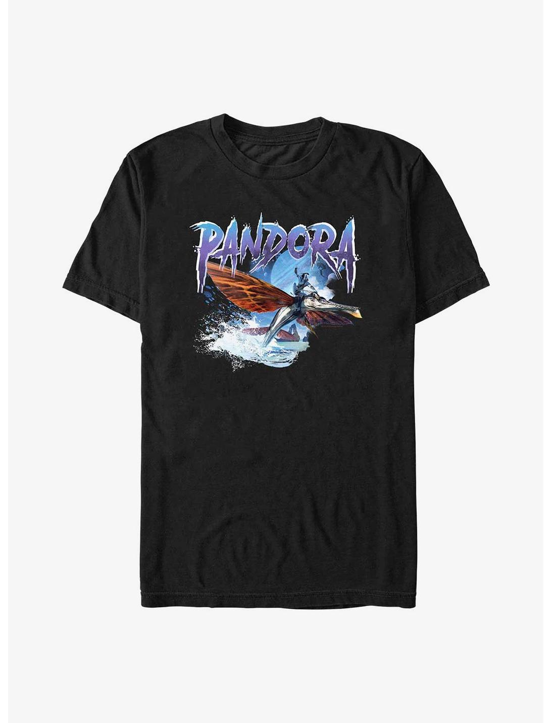 Avatar: The Way Of The Water Pandora Banshee Rider T-Shirt, BLACK, hi-res