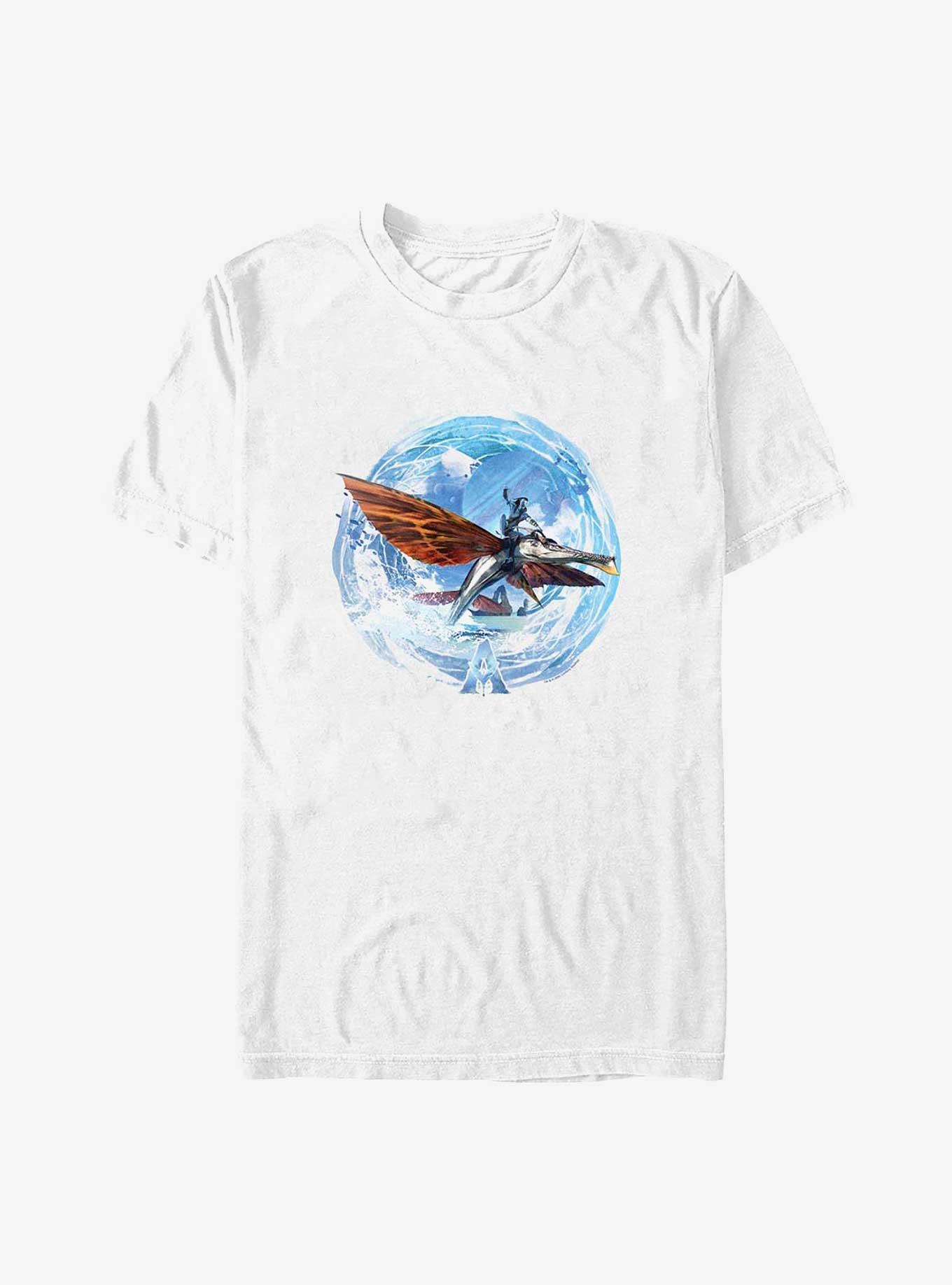 Avatar: The Way Of The Water Circle Frame T-Shirt, WHITE, hi-res