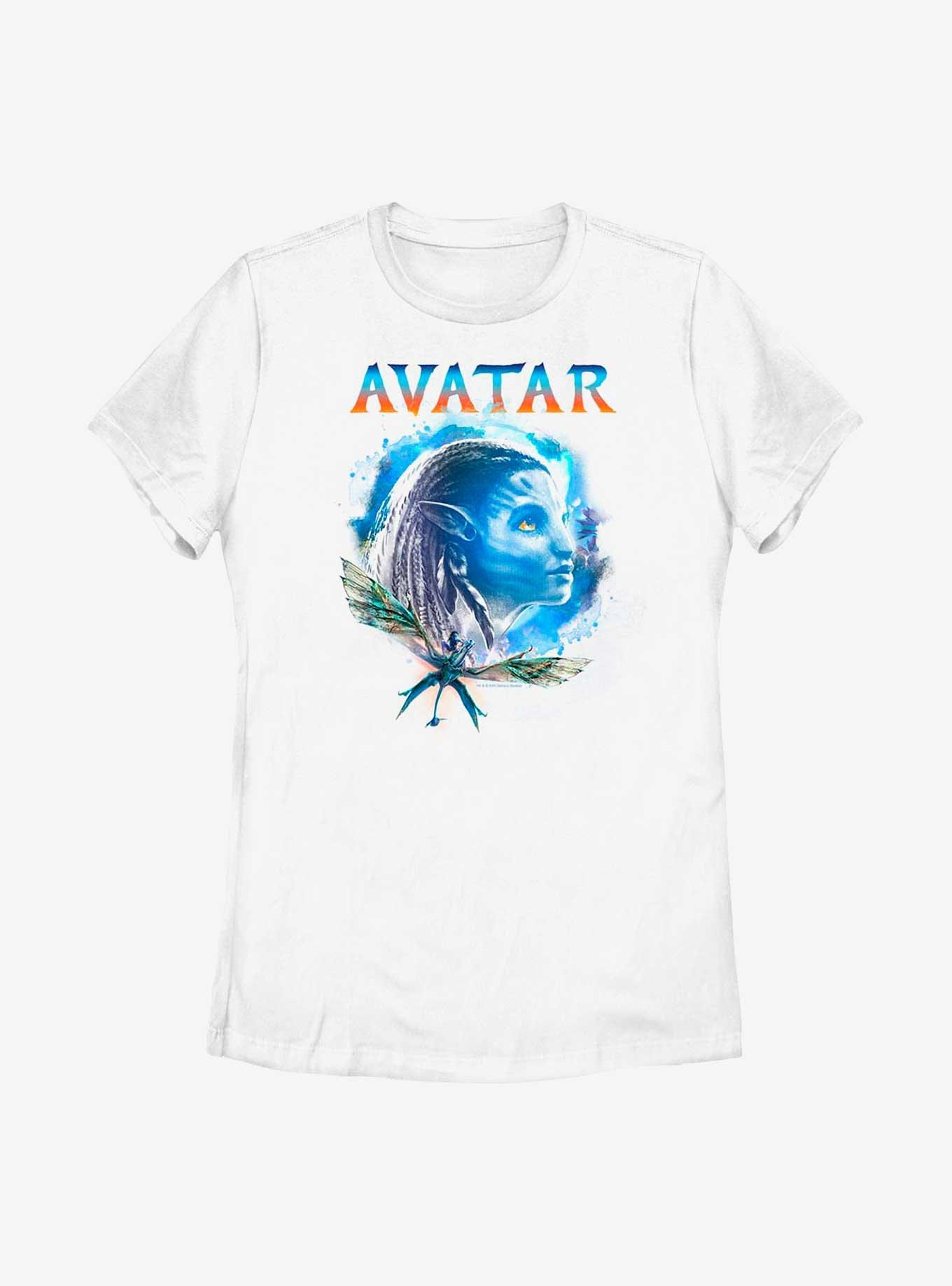 Avatar: The Way Of The Water Neytiri Na'vi Womens T-Shirt, WHITE, hi-res