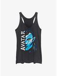 Avatar: The Way Of The Water Head Strong Jake Womens Tank Top, BLK HTR, hi-res