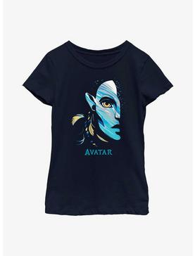 Avatar: The Way Of The Water Half Face Youth Girls T-Shirt, , hi-res