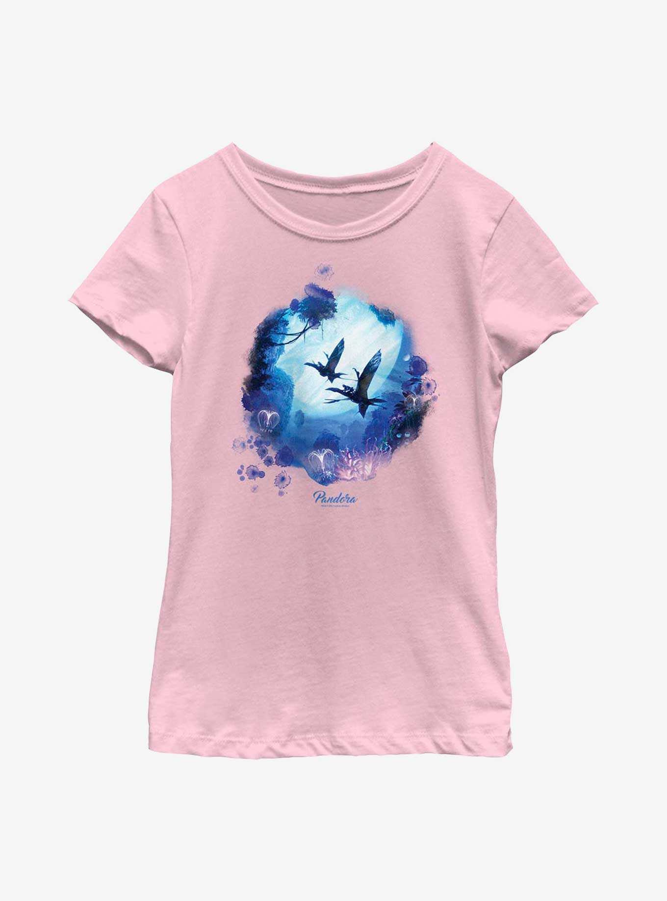 Avatar: The Way Of The Water Pandora Moon Youth Girls T-Shirt, , hi-res