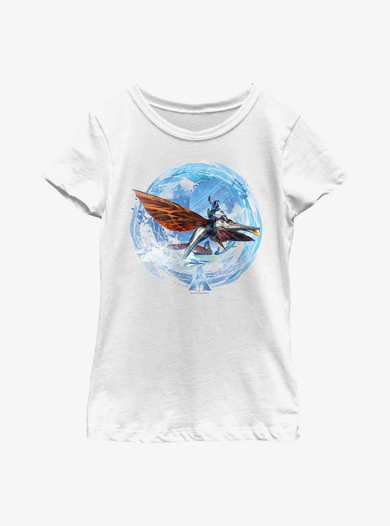 Avatar: The Way Of The Water Circle Frame Youth Girls T-Shirt, , hi-res