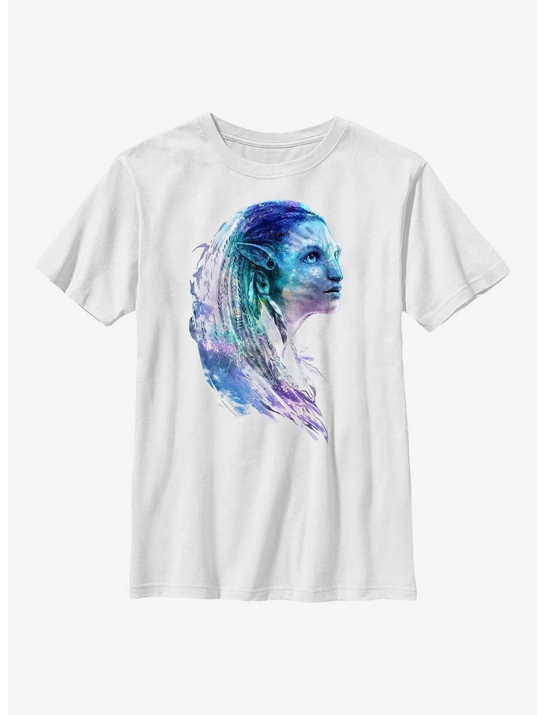 Avatar: The Way Of The Water Neytiri Youth T-Shirt, WHITE, hi-res