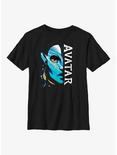 Avatar: The Way Of The Water Head Strong Neytiri Youth T-Shirt, BLACK, hi-res