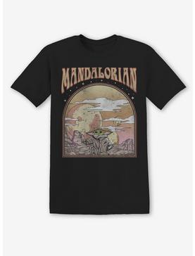 Star Wars The Mandalorian The Child Western Retro Boyfriend Fit Girls T-Shirt, , hi-res