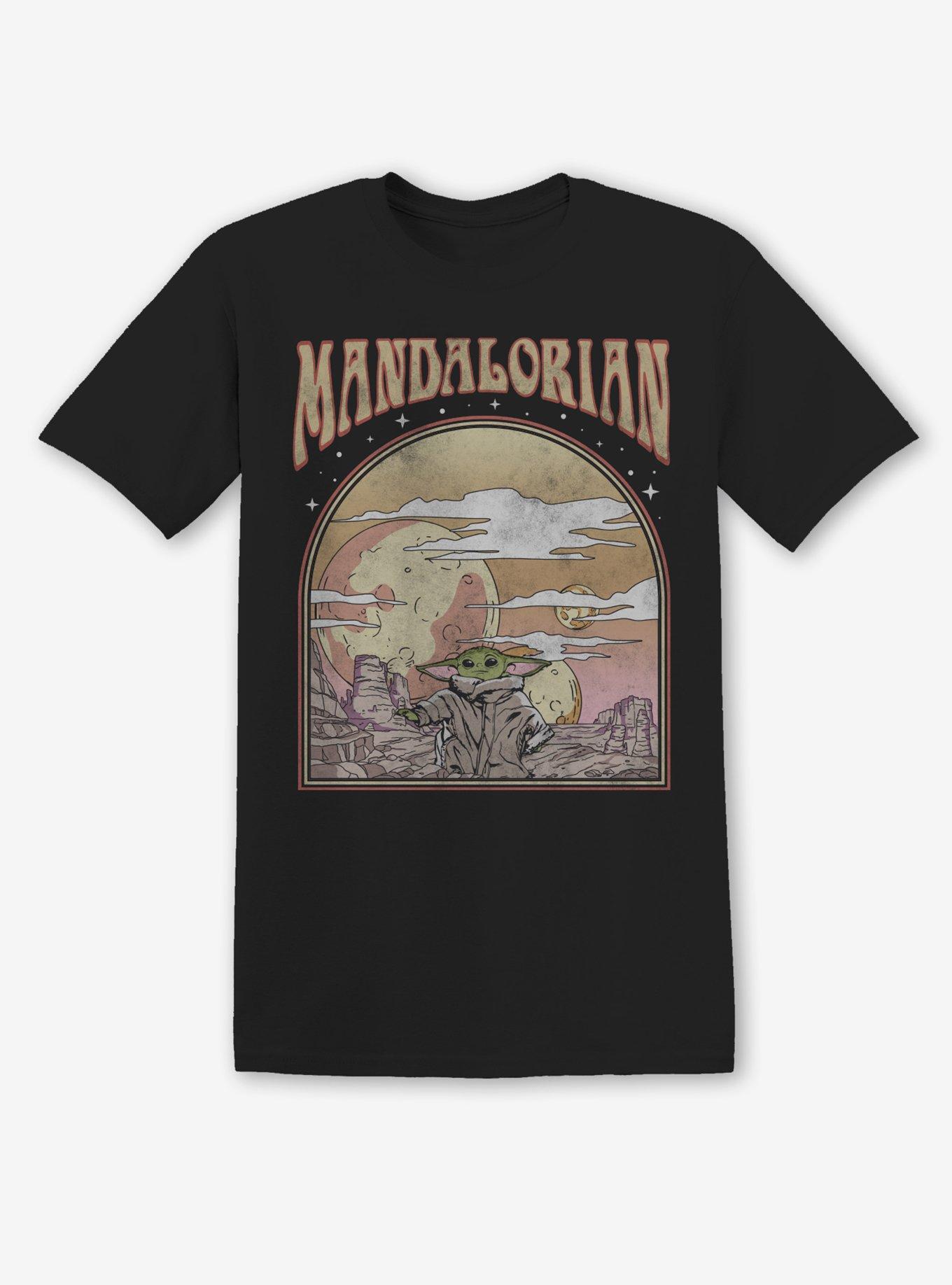 Star Wars The Mandalorian The Child Western Retro Boyfriend Fit Girls T-Shirt, MULTI, hi-res