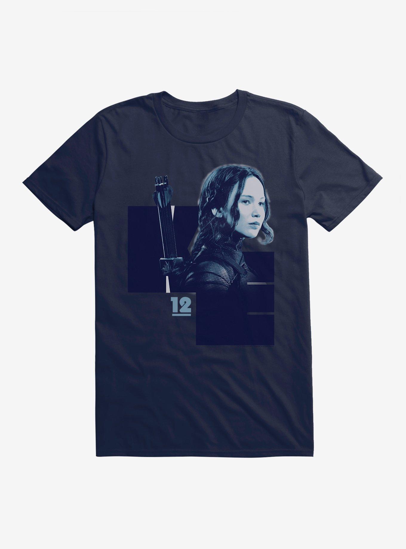 Hunger Games Katniss Everdeen District 12 T-Shirt, MIDNIGHT NAVY, hi-res