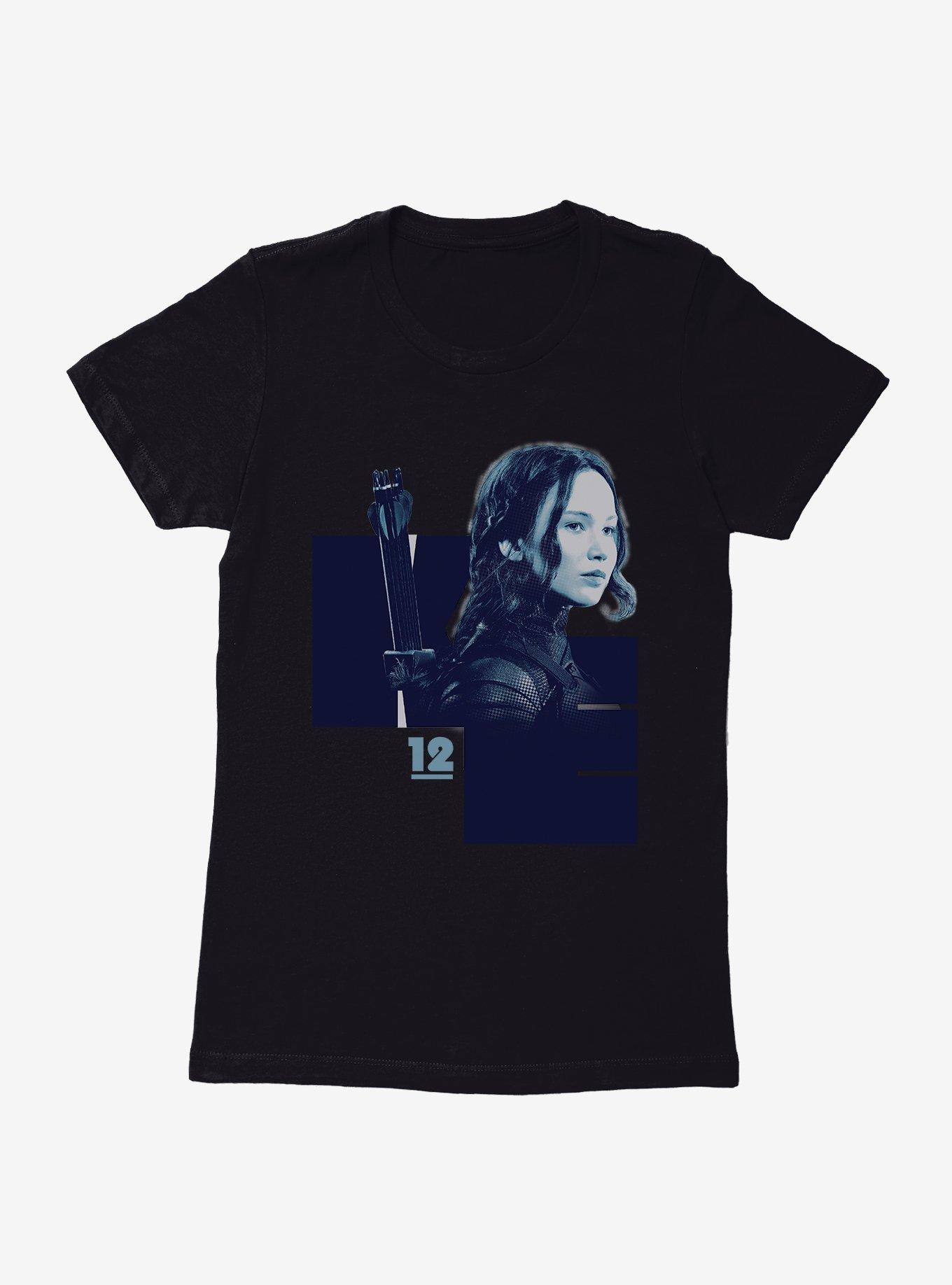 Hunger Games Katniss Everdeen District 12 Womens T-Shirt, , hi-res
