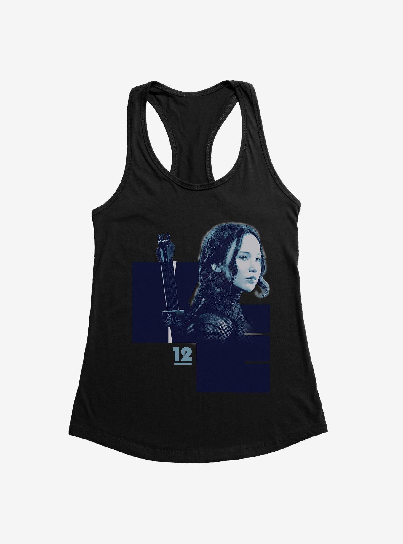 Hunger Games Katniss Everdeen District 12 Womens Tank Top, , hi-res