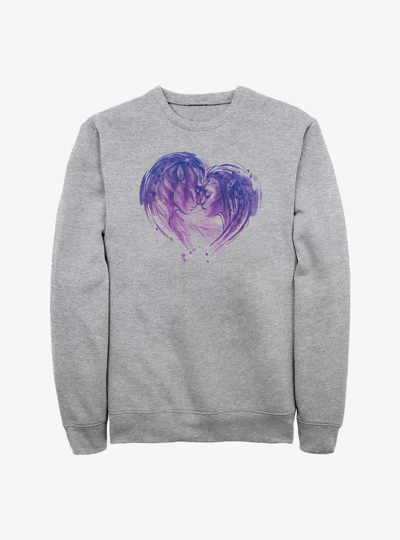 louis vuitton heart sweatshirt