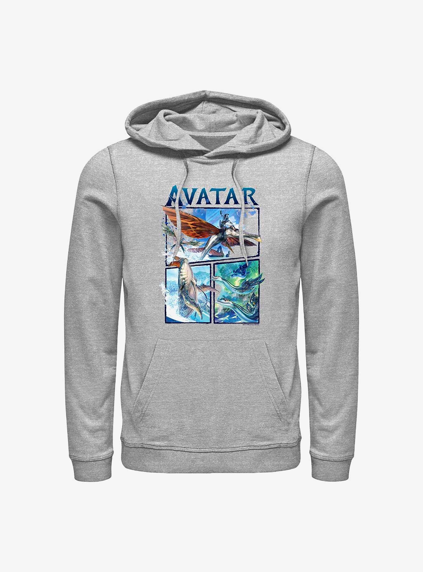 Avatar: The Way of Water Air and Sea Hoodie, ATH HTR, hi-res