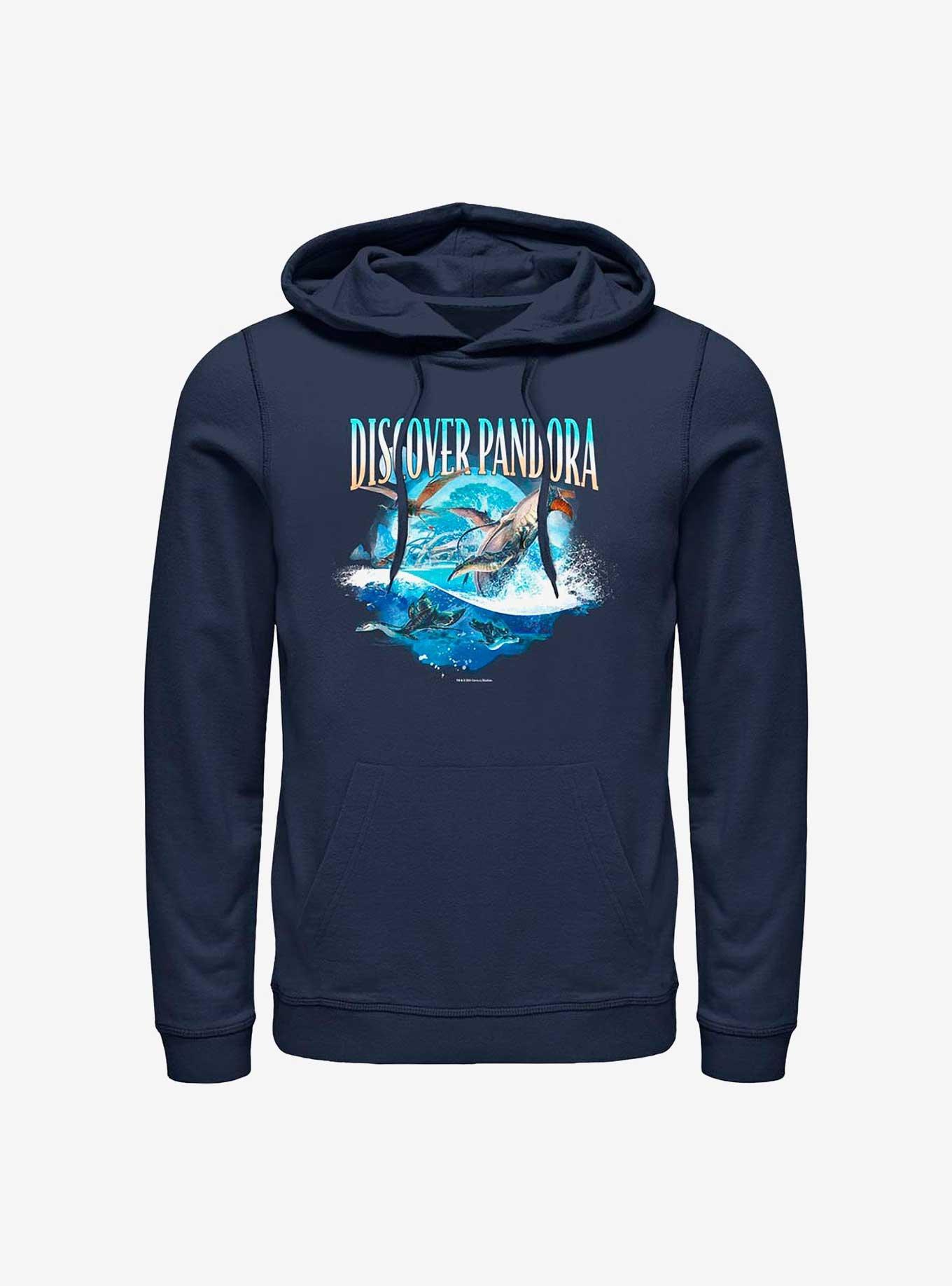 Avatar: The Way of Water Discover Pandora Hoodie, NAVY, hi-res