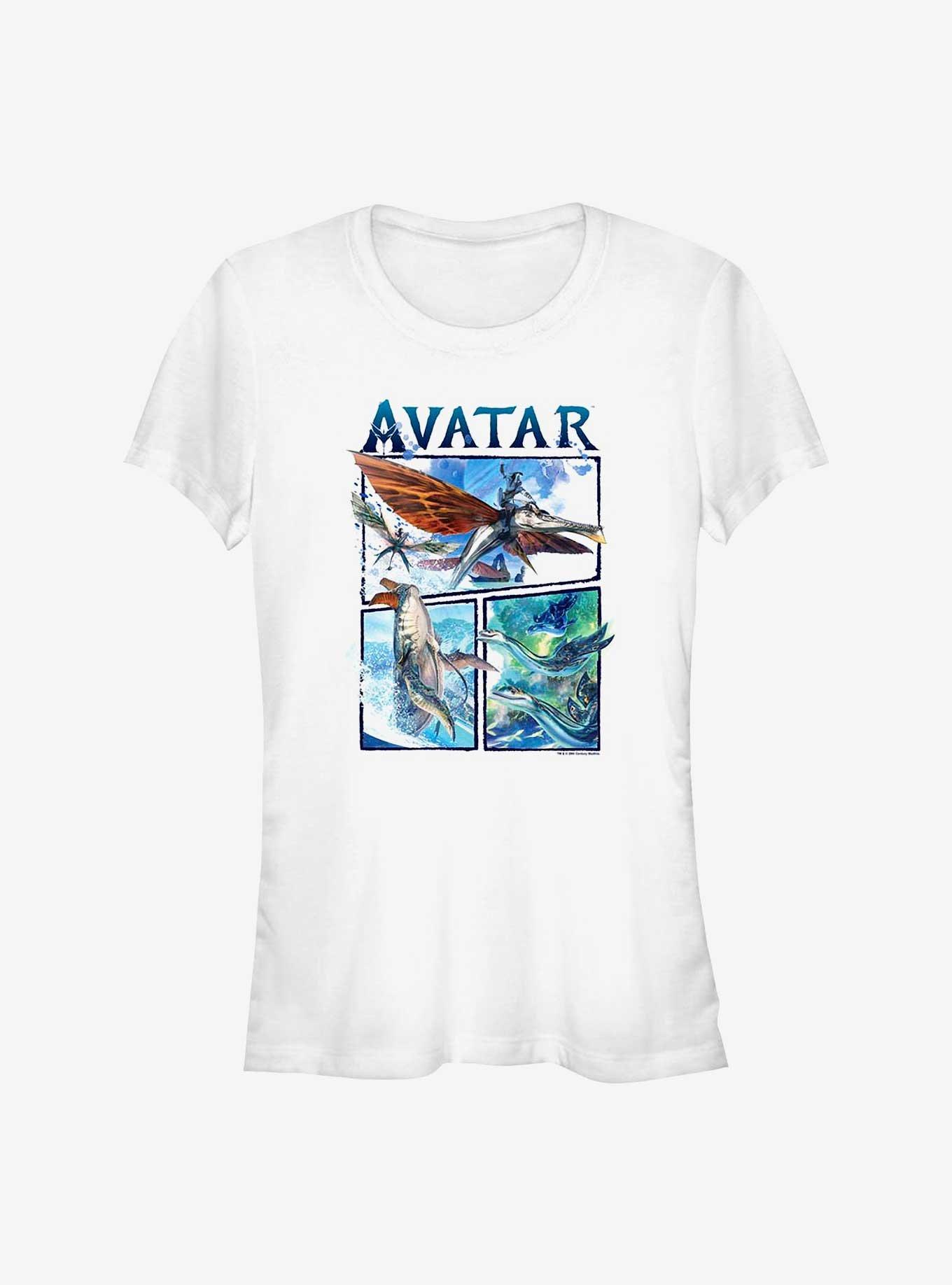 Avatar: The Way of Water Air and Sea Girls T-Shirt, WHITE, hi-res