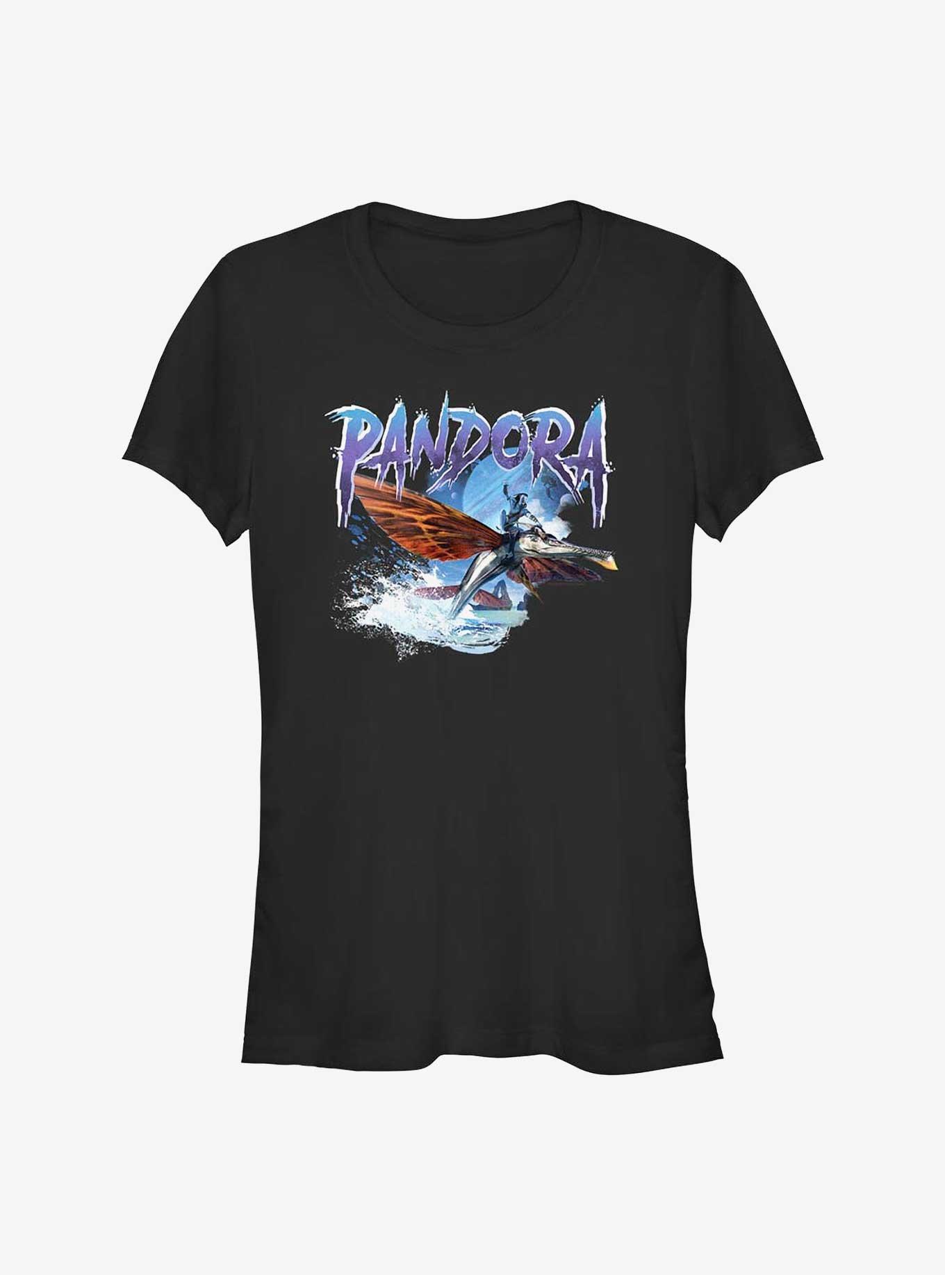 Avatar: The Way of Water Fly To Pandora Girls T-Shirt, BLACK, hi-res