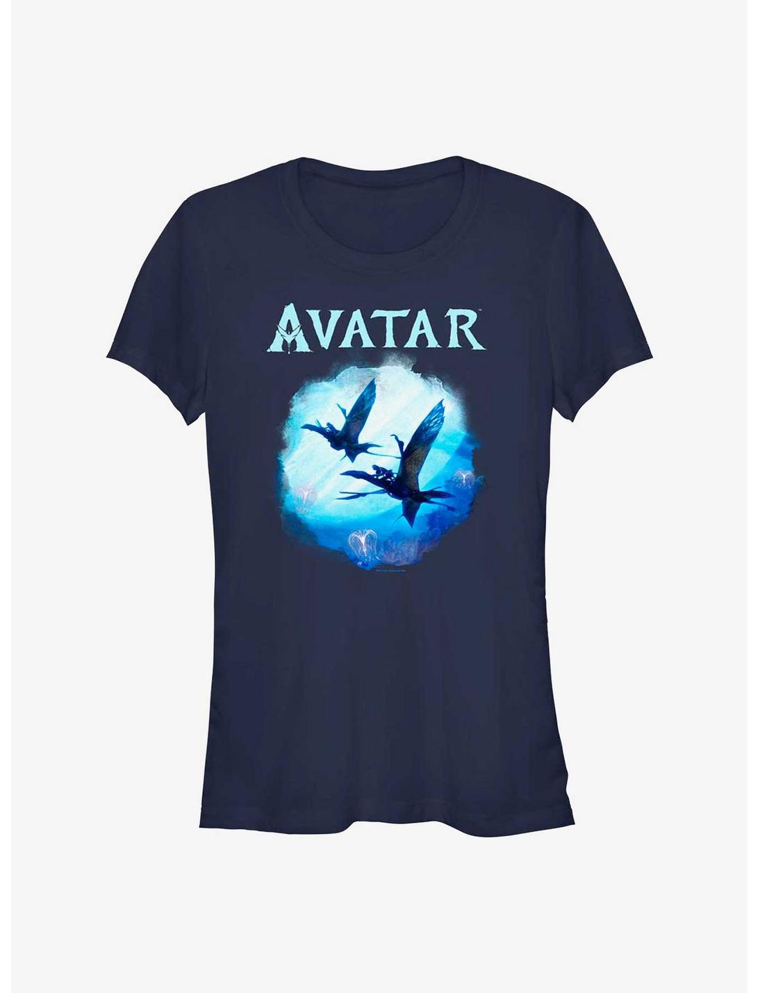 Avatar: The Way of Water Look To The Sky Girls T-Shirt, NAVY, hi-res