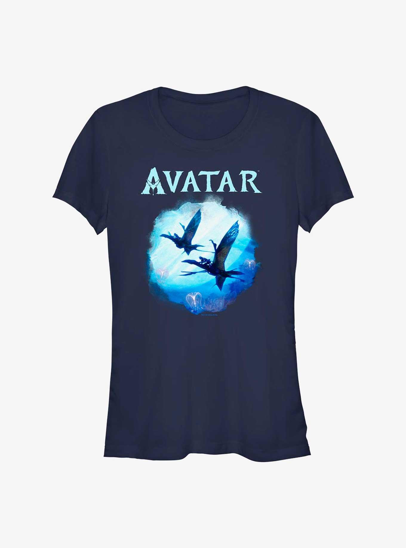 Avatar: The Way of Water Look To The Sky Girls T-Shirt, NAVY, hi-res