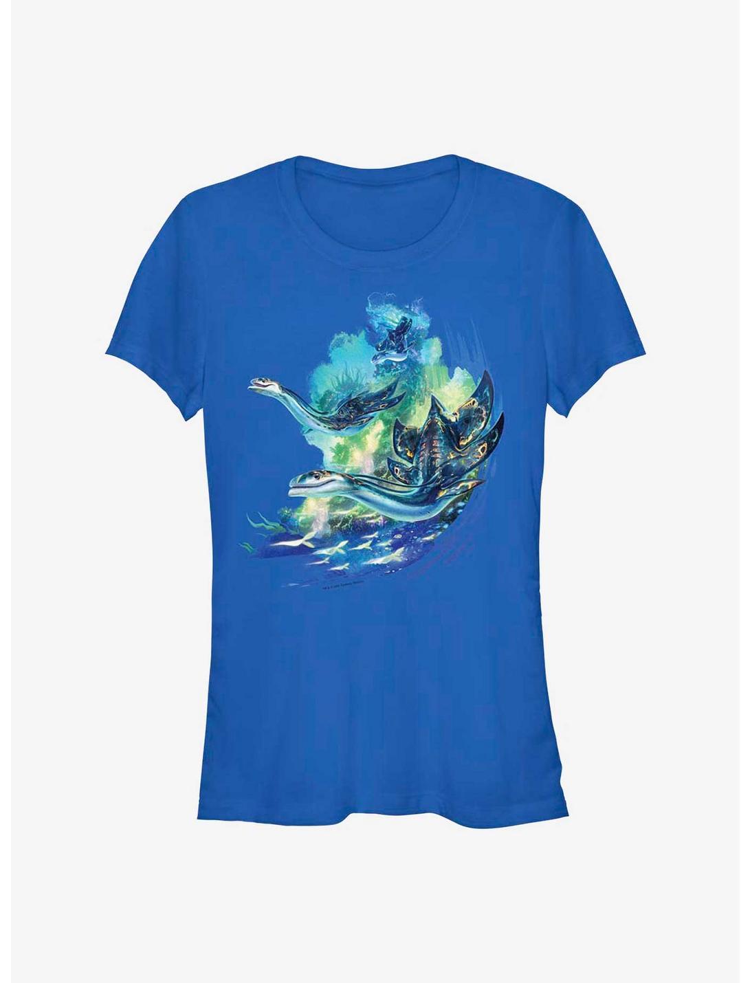 Avatar: The Way of Water Tulkun Dive Girls T-Shirt, ROYAL, hi-res