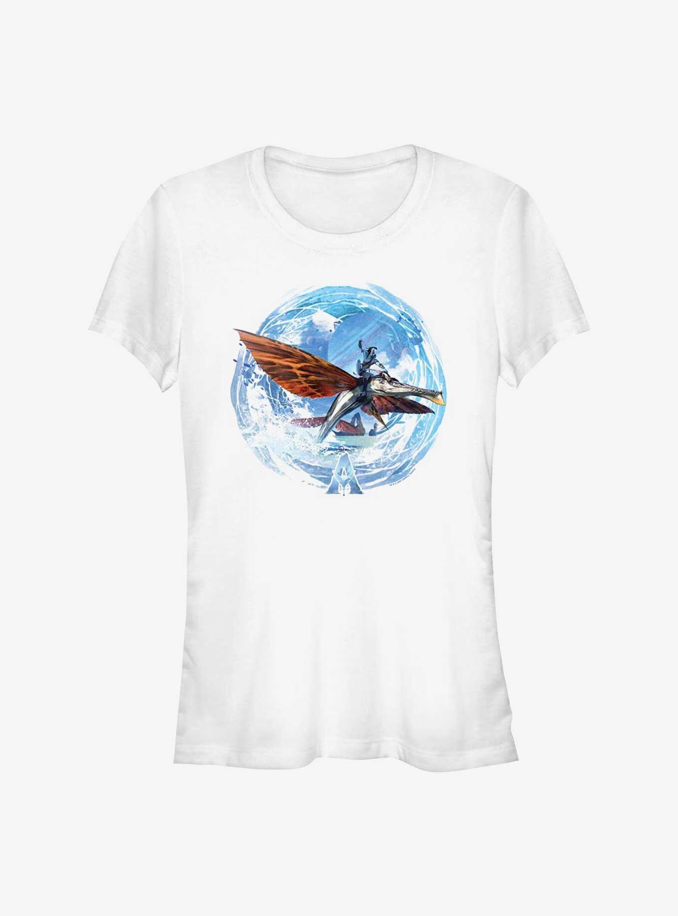 Avatar: The Way of Water Water Banshee Badge Girls T-Shirt, , hi-res