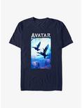 Avatar: The Way of Water Air Time Poster T-Shirt, NAVY, hi-res