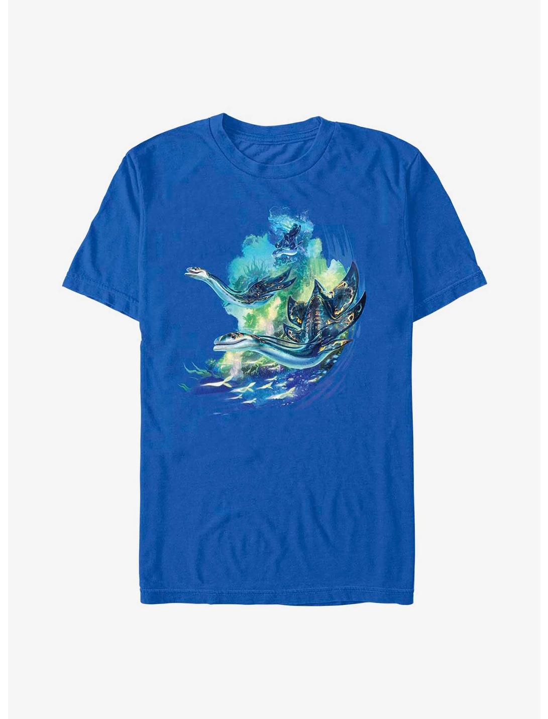 Avatar: The Way of Water Tulkun Dive T-Shirt, ROYAL, hi-res