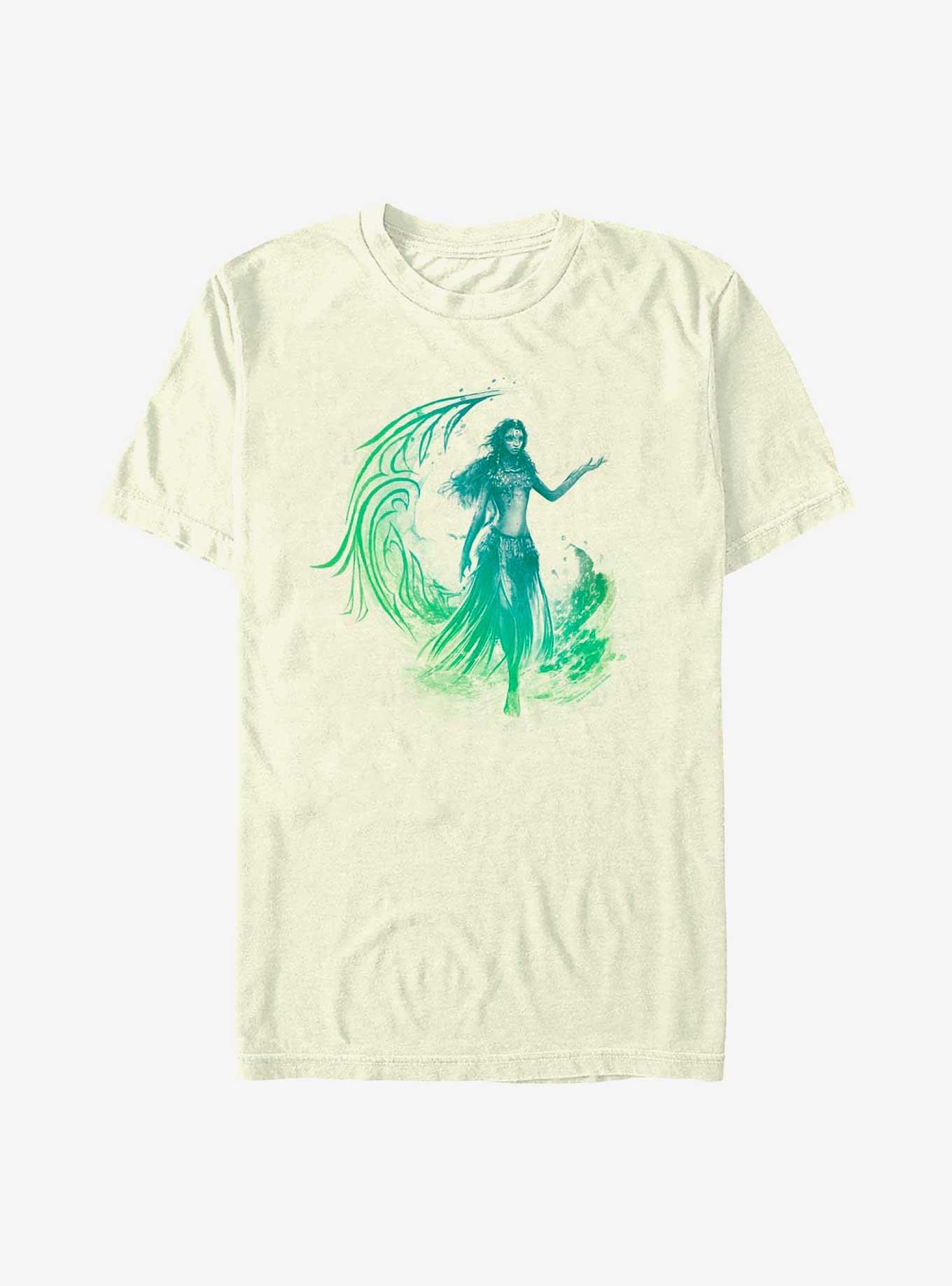 Avatar: The Way of Water Watercolor Ronal T-Shirt, NATURAL, hi-res