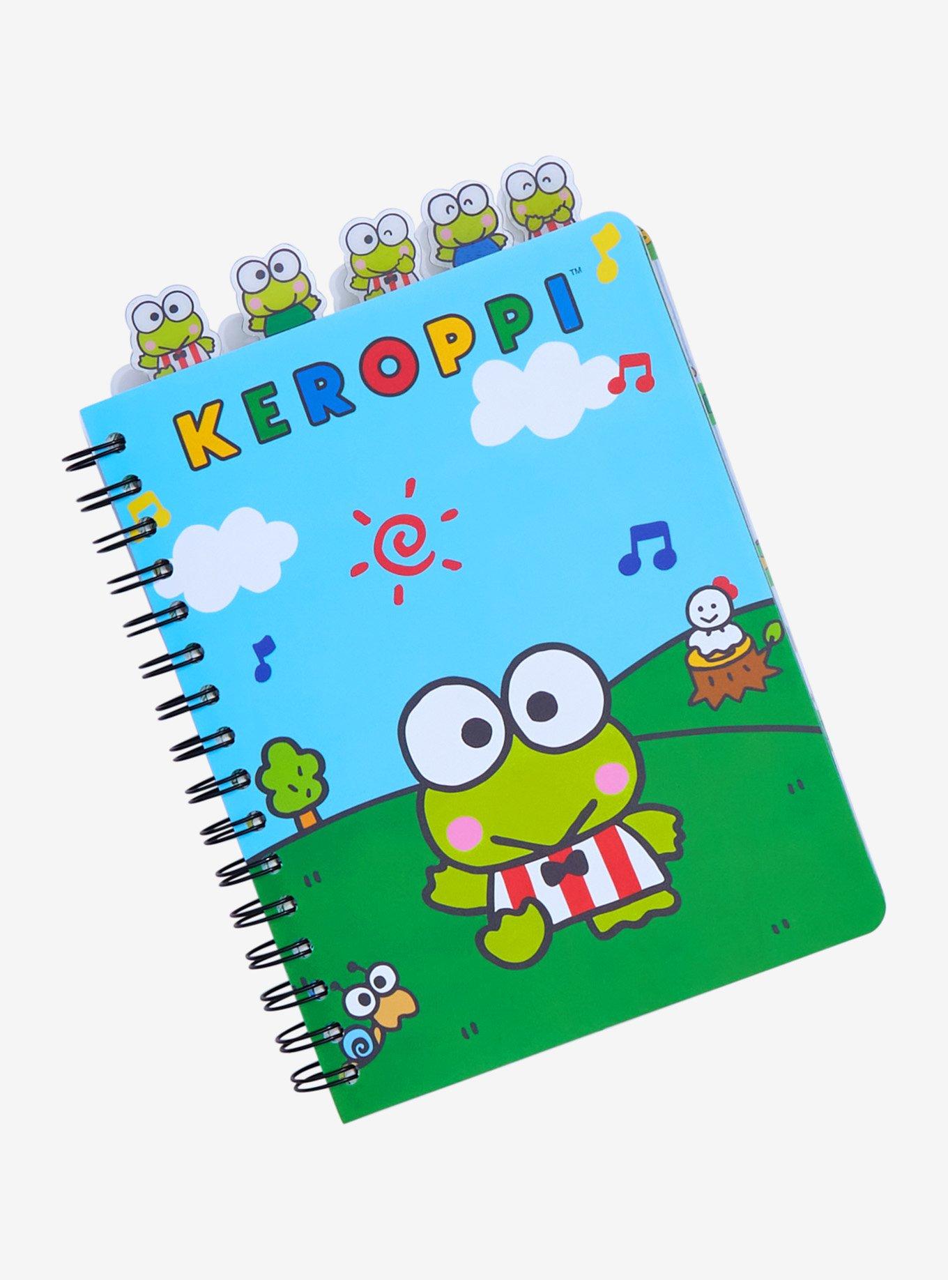 Keroppi Colorful Tab Journal, , hi-res