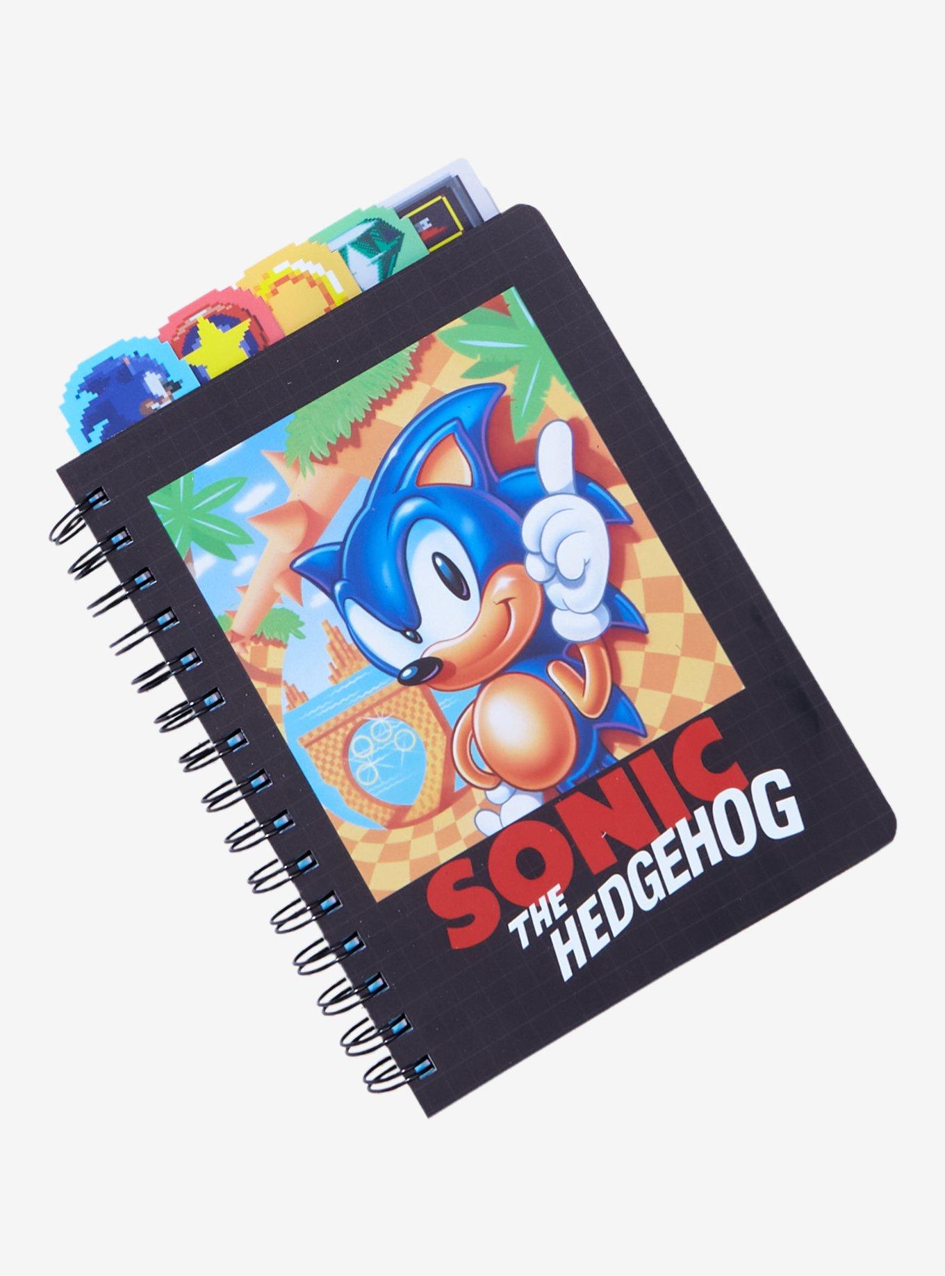 Sonic The Hedgehog Retro Tab Journal