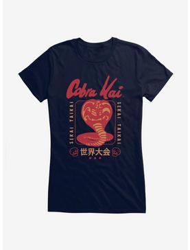 Cobra Kai Sekai Taikai Tournament Logo Girls T-Shirt, , hi-res