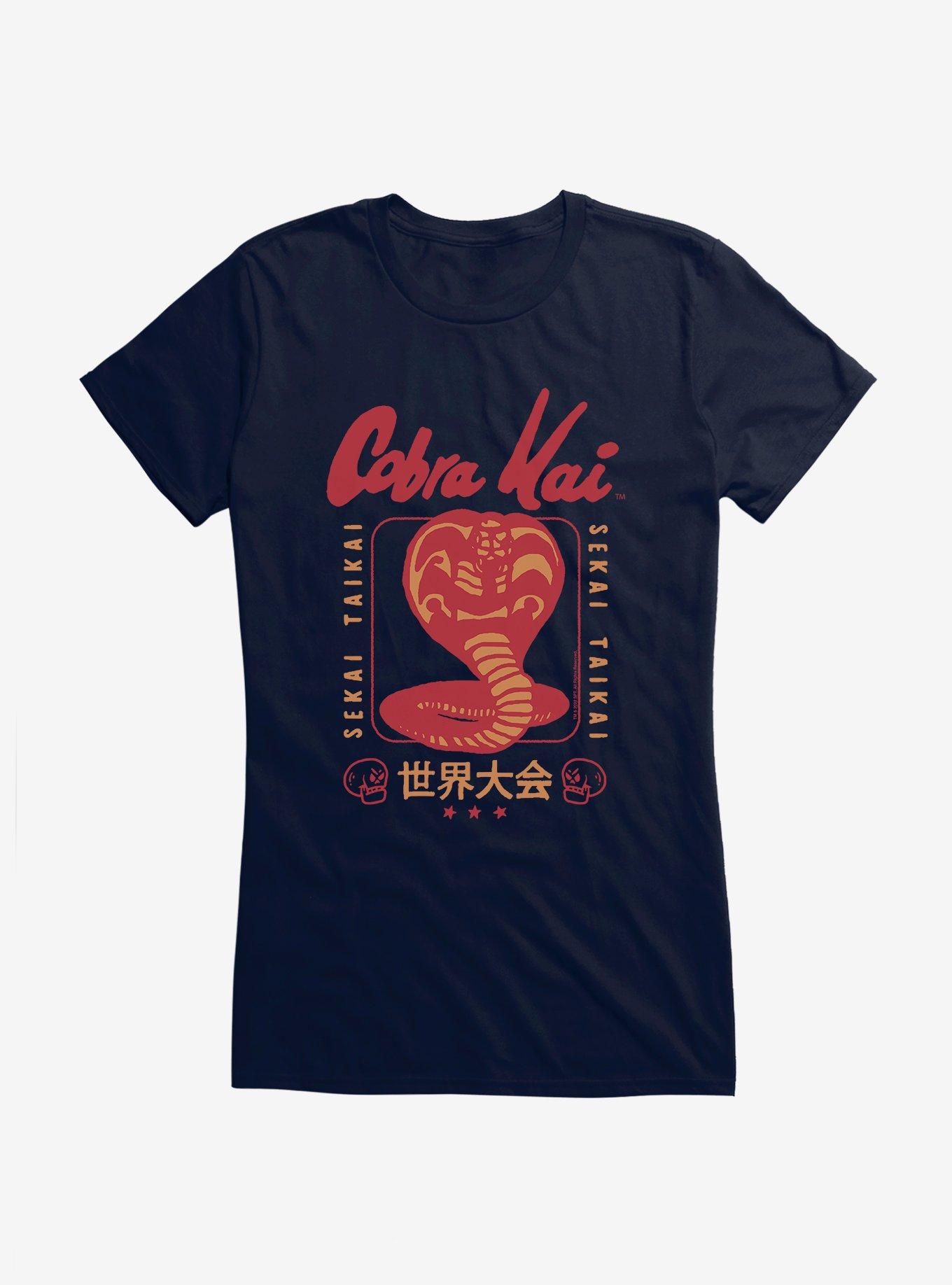 Cobra Kai Sekai Taikai Tournament Logo Girls T-Shirt, , hi-res