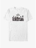 Marvel Black Panther: Wakanda Forever Character Lineup T-Shirt, WHITE, hi-res