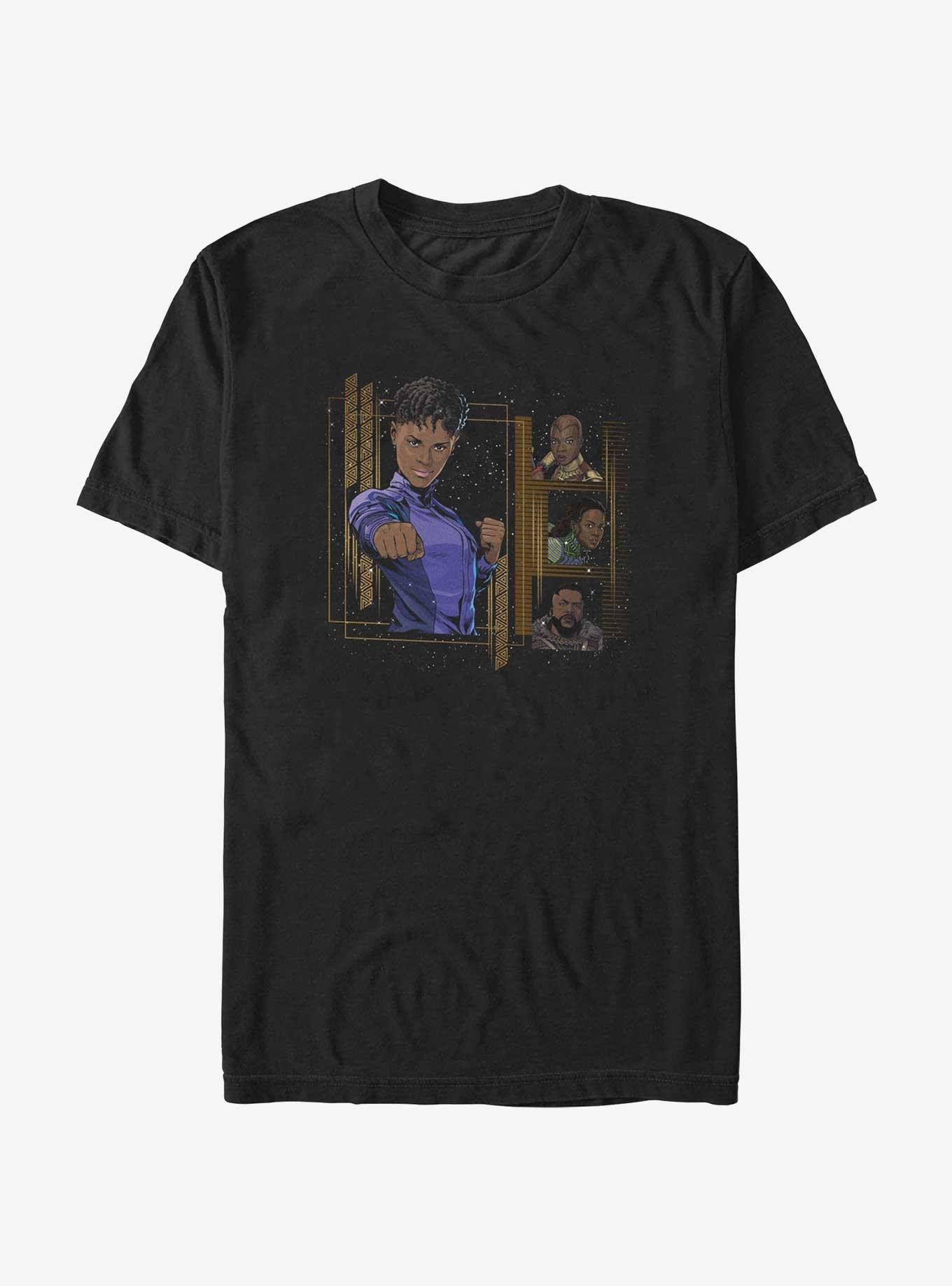 Marvel Black Panther: Wakanda Forever Character Panels T-Shirt, , hi-res