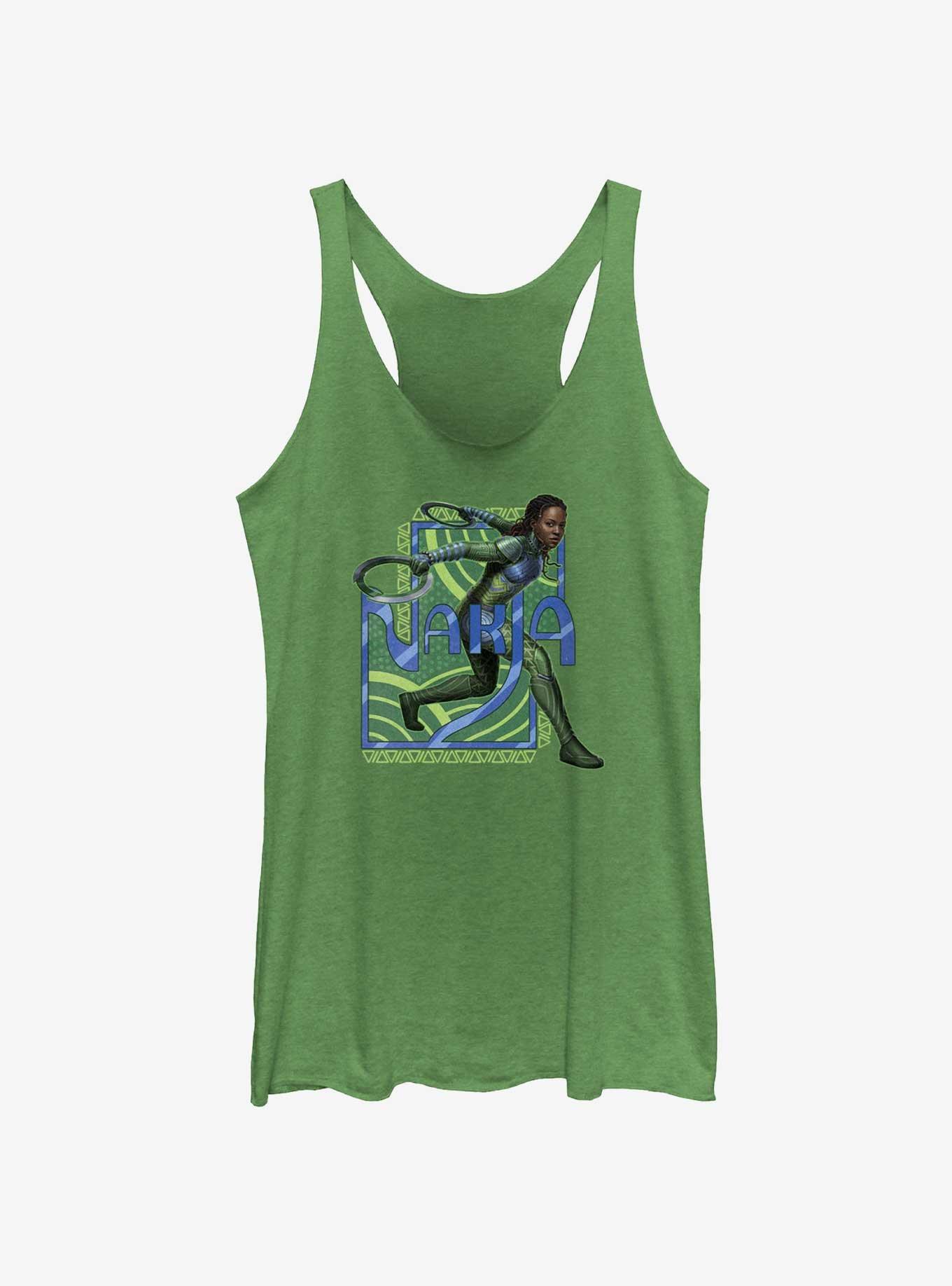 Marvel Black Panther: Wakanda Forever Nakia Badge Womens Tank Top, , hi-res