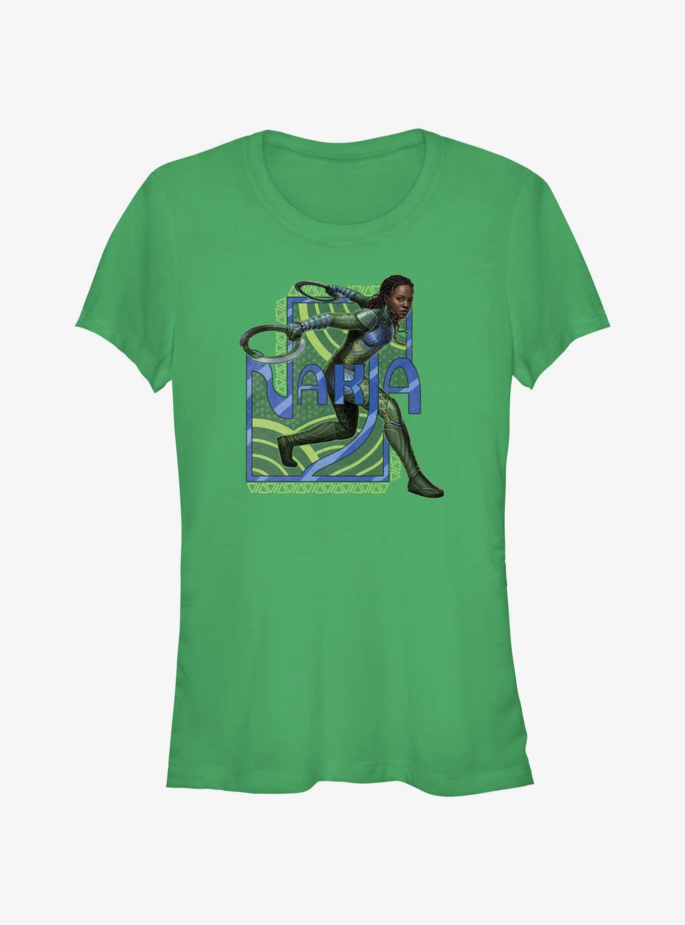 Marvel Black Panther: Wakanda Forever Nakia Badge Girls T-Shirt, , hi-res