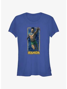Marvel Black Panther: Wakanda Forever Namor Badge Girls T-Shirt, , hi-res