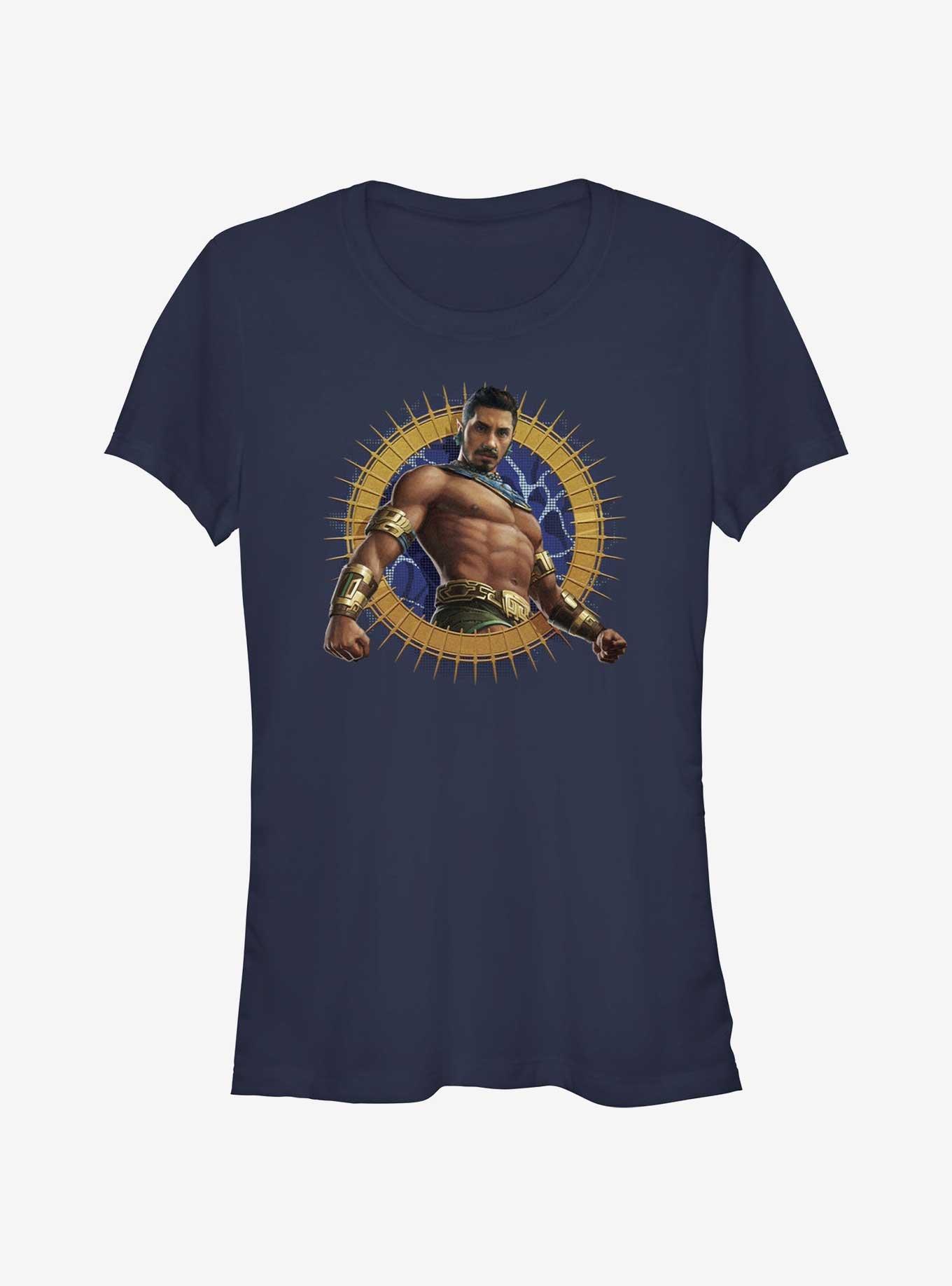 Marvel Black Panther: Wakanda Forever Namor The Sub-Mariner Girls T-Shirt, NAVY, hi-res