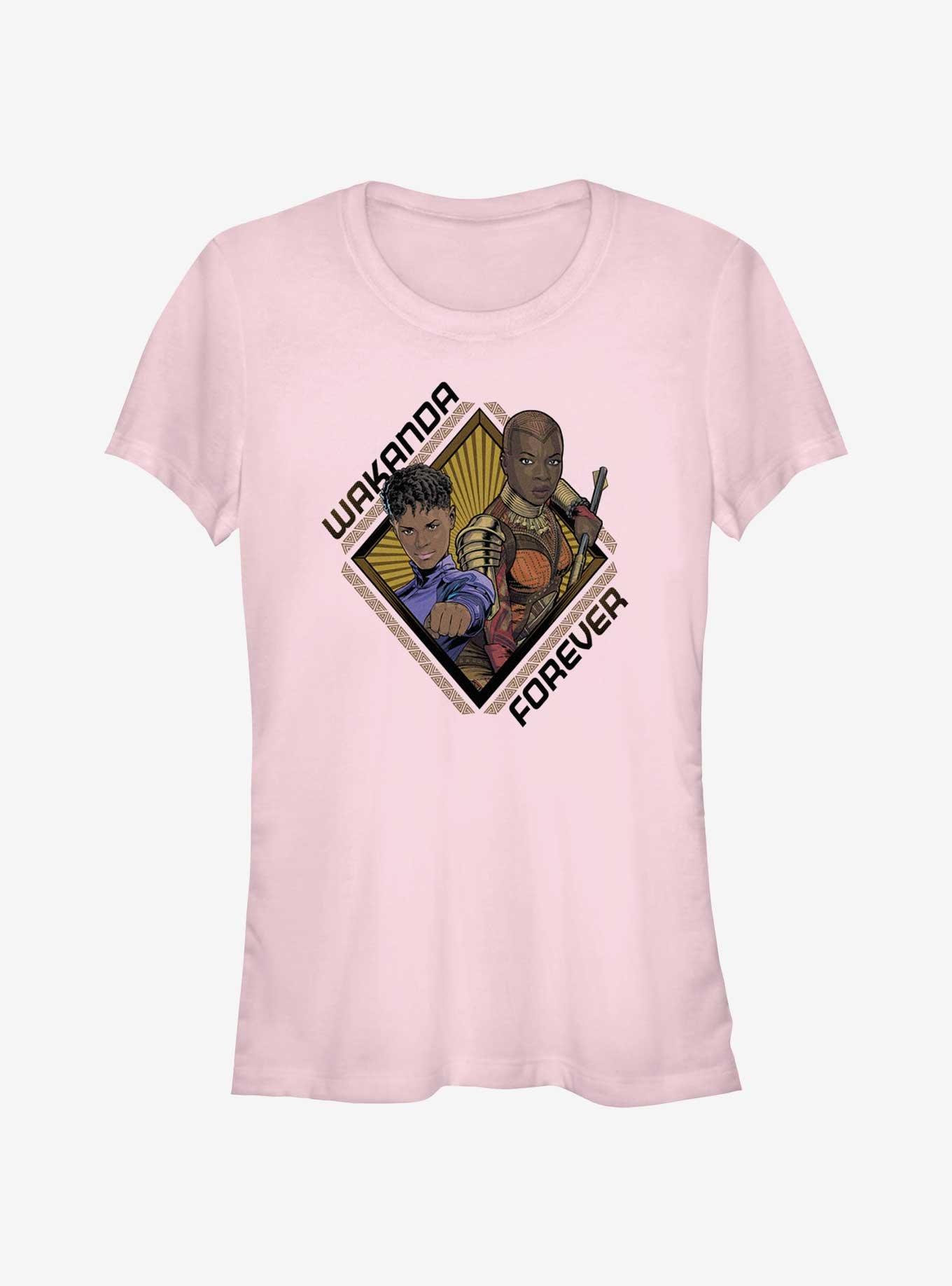 Marvel Black Panther: Wakanda Forever Shuri and Okoye Girls T-Shirt, , hi-res