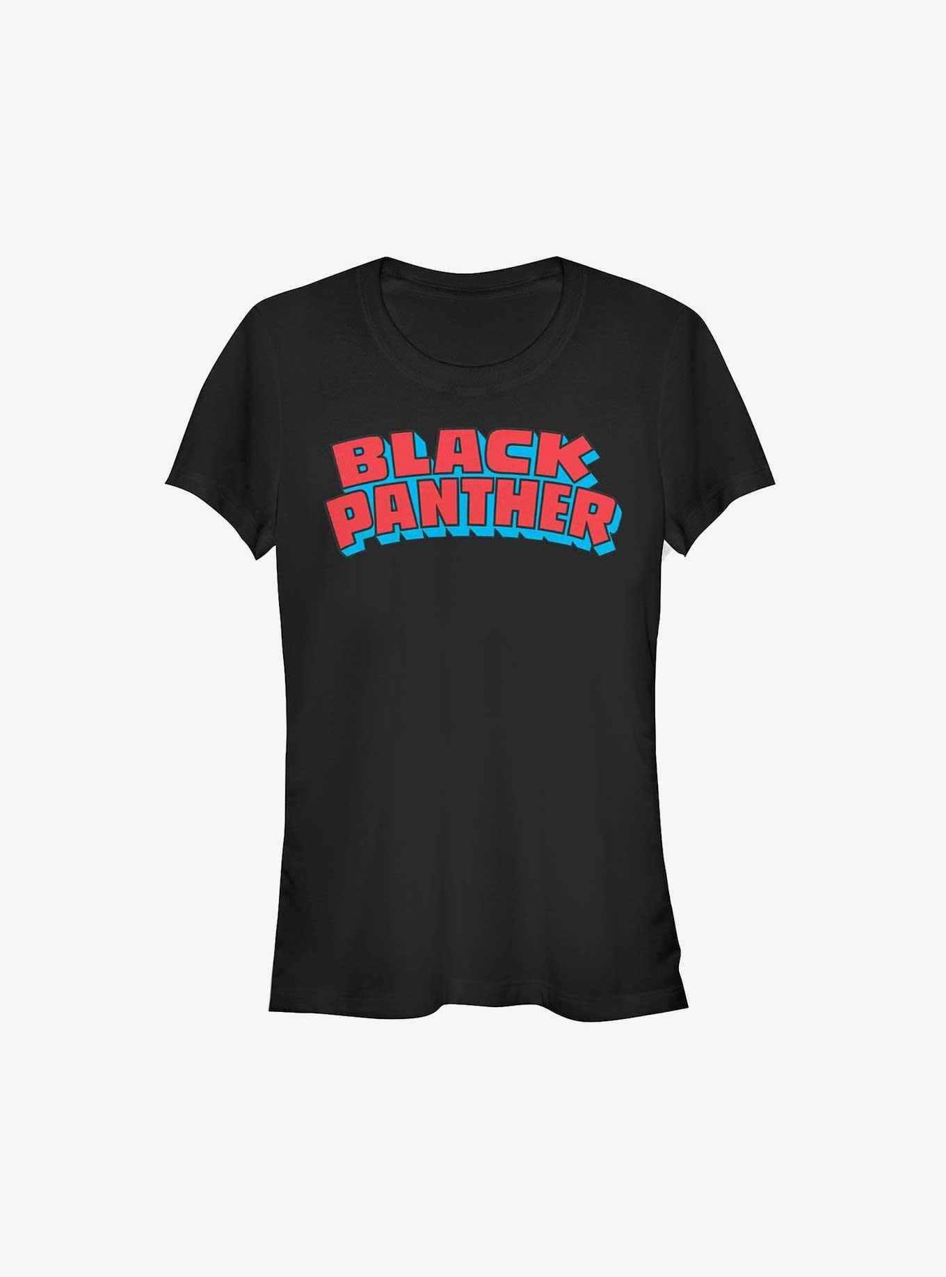 Marvel Black Panther Logo Girls T-Shirt, , hi-res