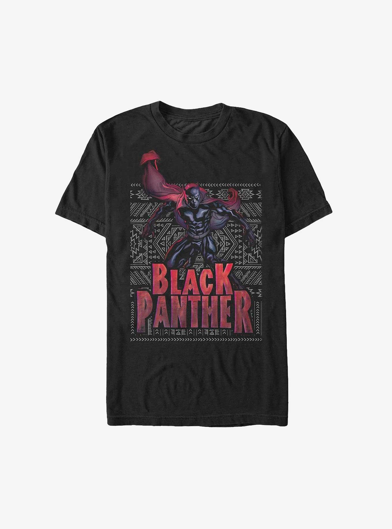 Marvel Black Panther Cape On T-Shirt, , hi-res