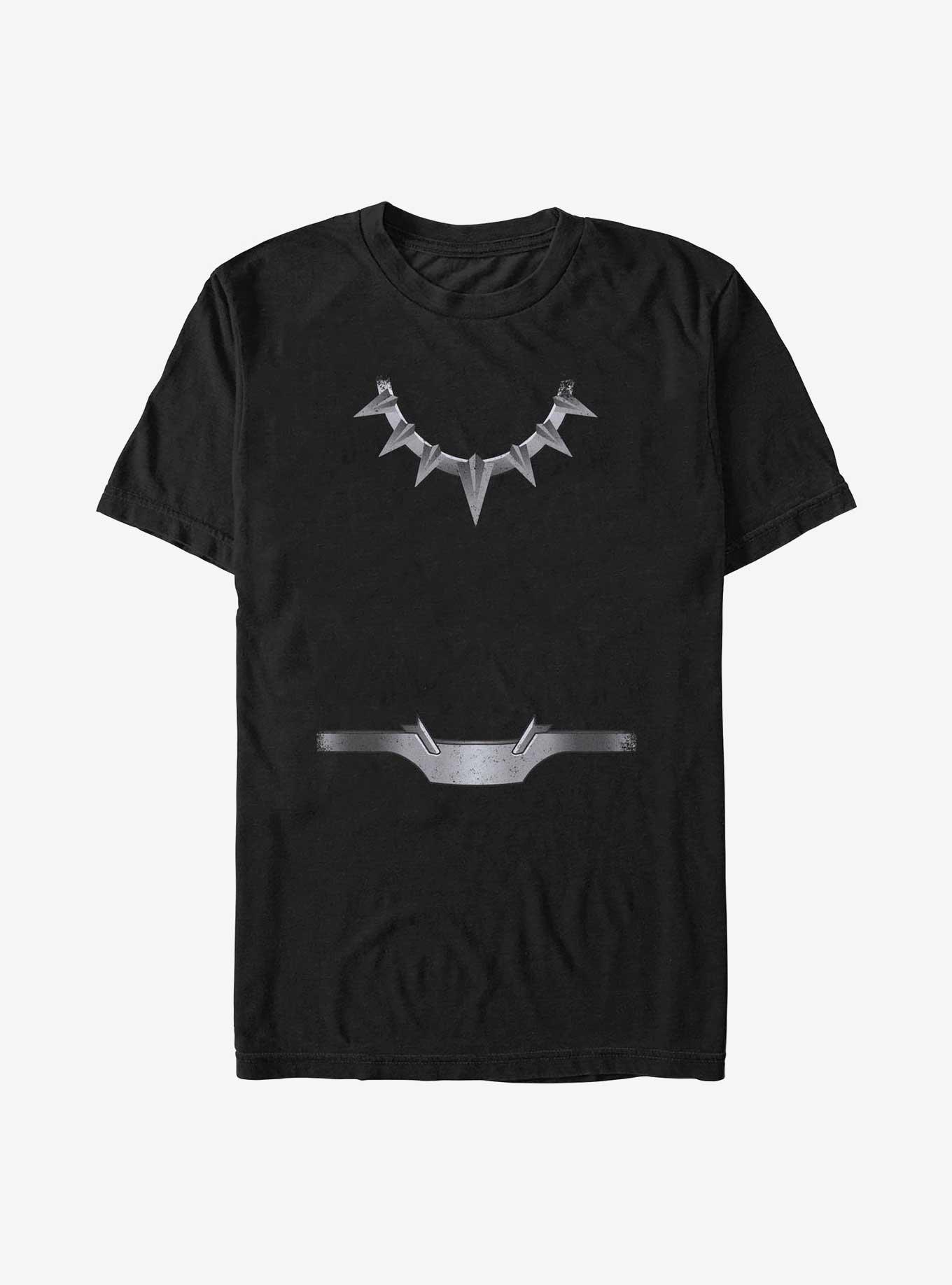 Marvel Black Panther Wakanda Neckpiece Costume T-Shirt, BLACK, hi-res