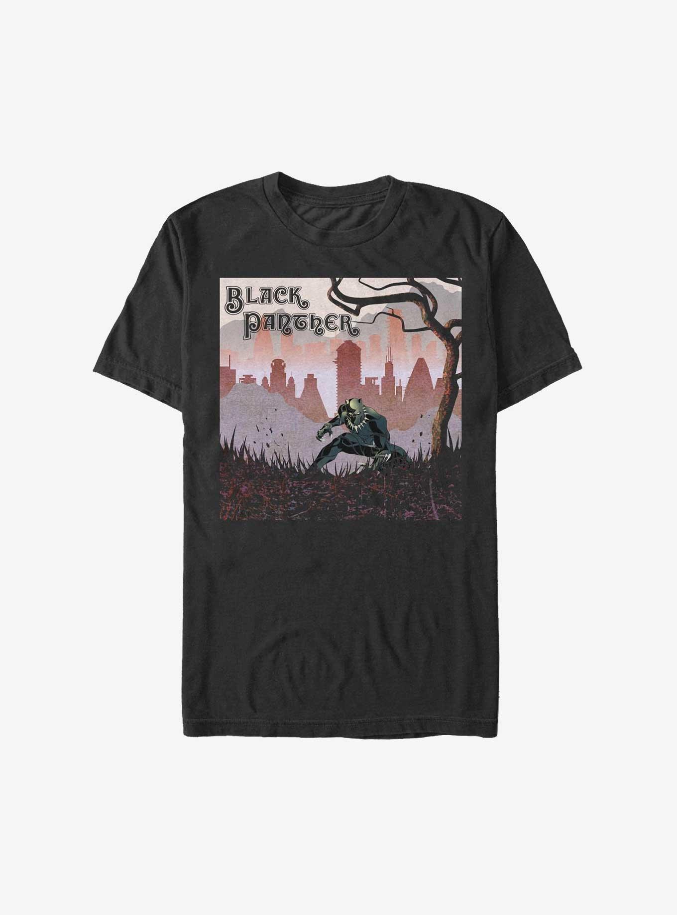 Marvel Black Panther In The Outskirts T-Shirt, , hi-res